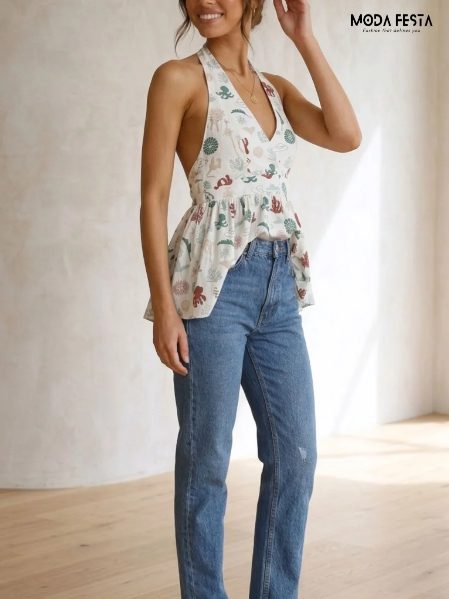 ModaFesta -ocean-breeze-printed-halter-peplum-top