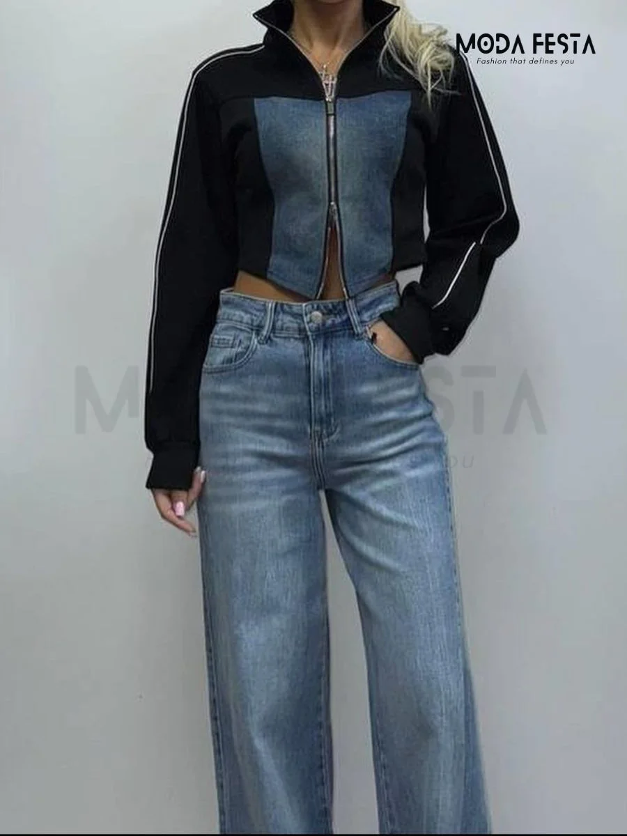 ModaFesta -denim-jacket-blue-black