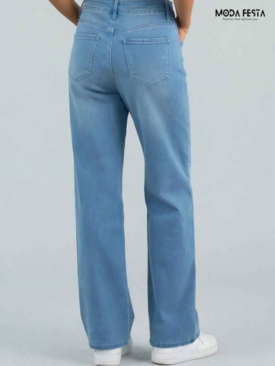 ModaFesta -light-blue-high-rise-straight-fit-jeans