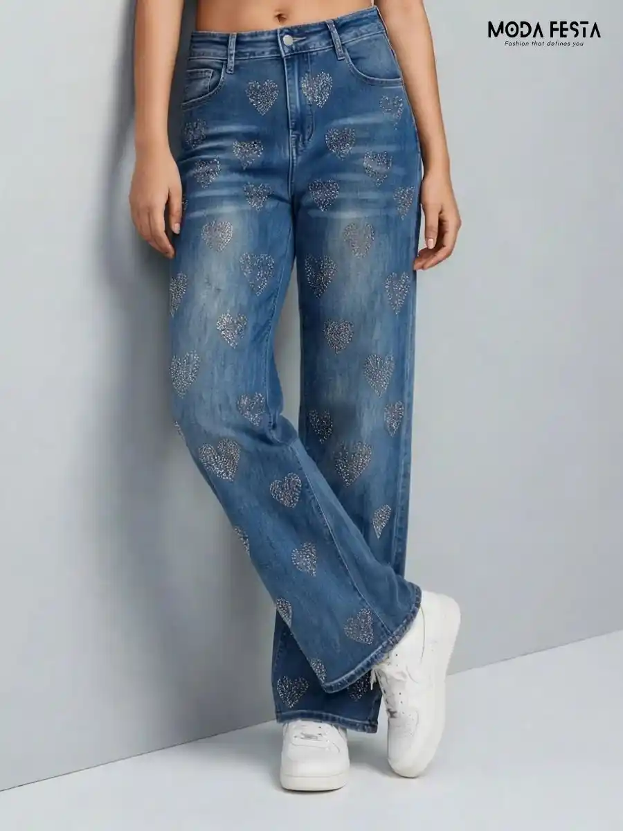 ModaFesta -blue-glitter-heart-wide-leg-jeans