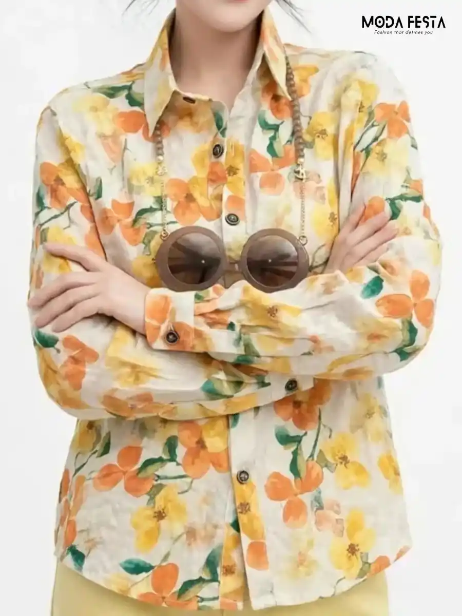 Floral Print Shirt