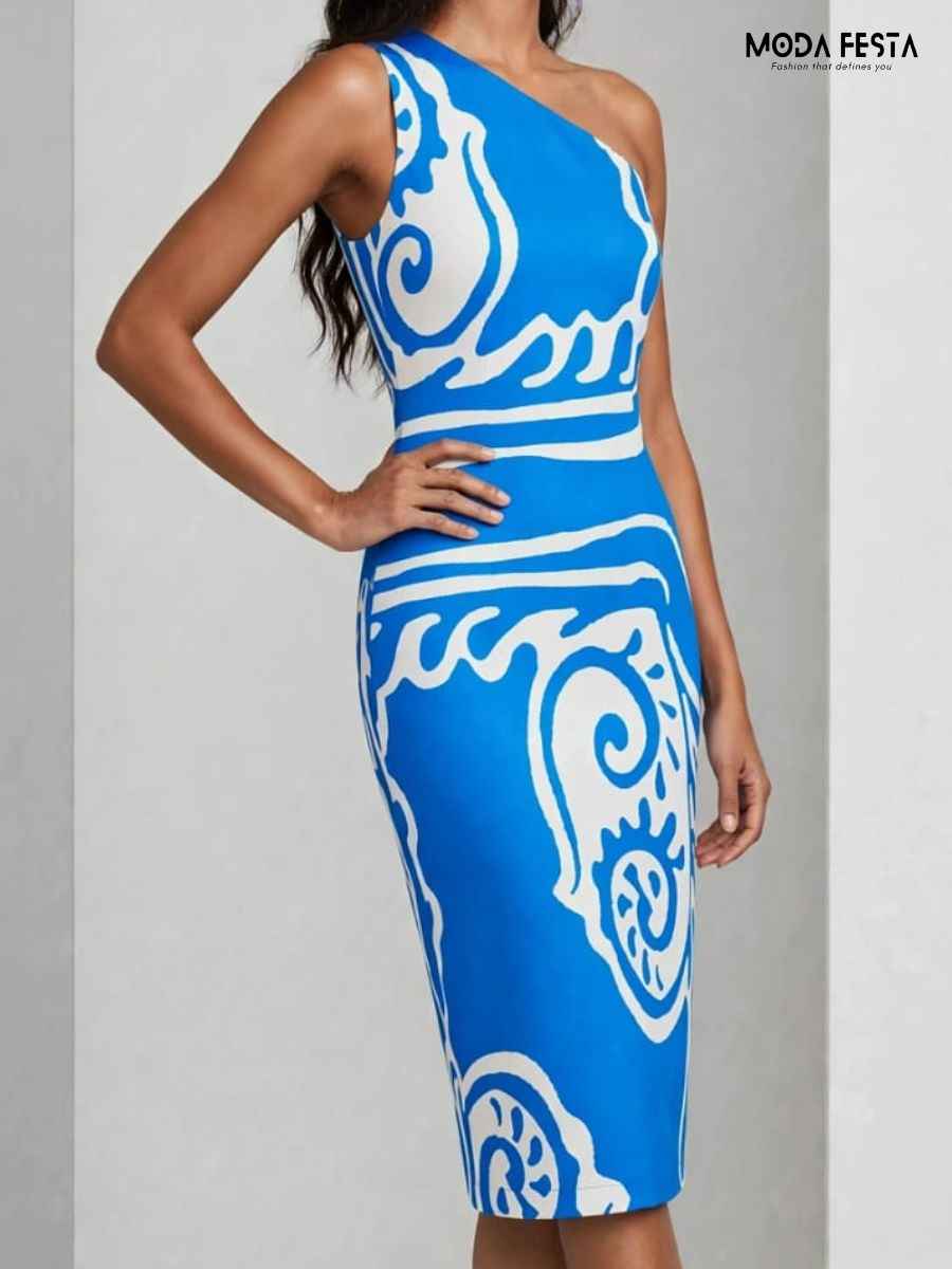 ModaFesta -printed-bodycon-dress
