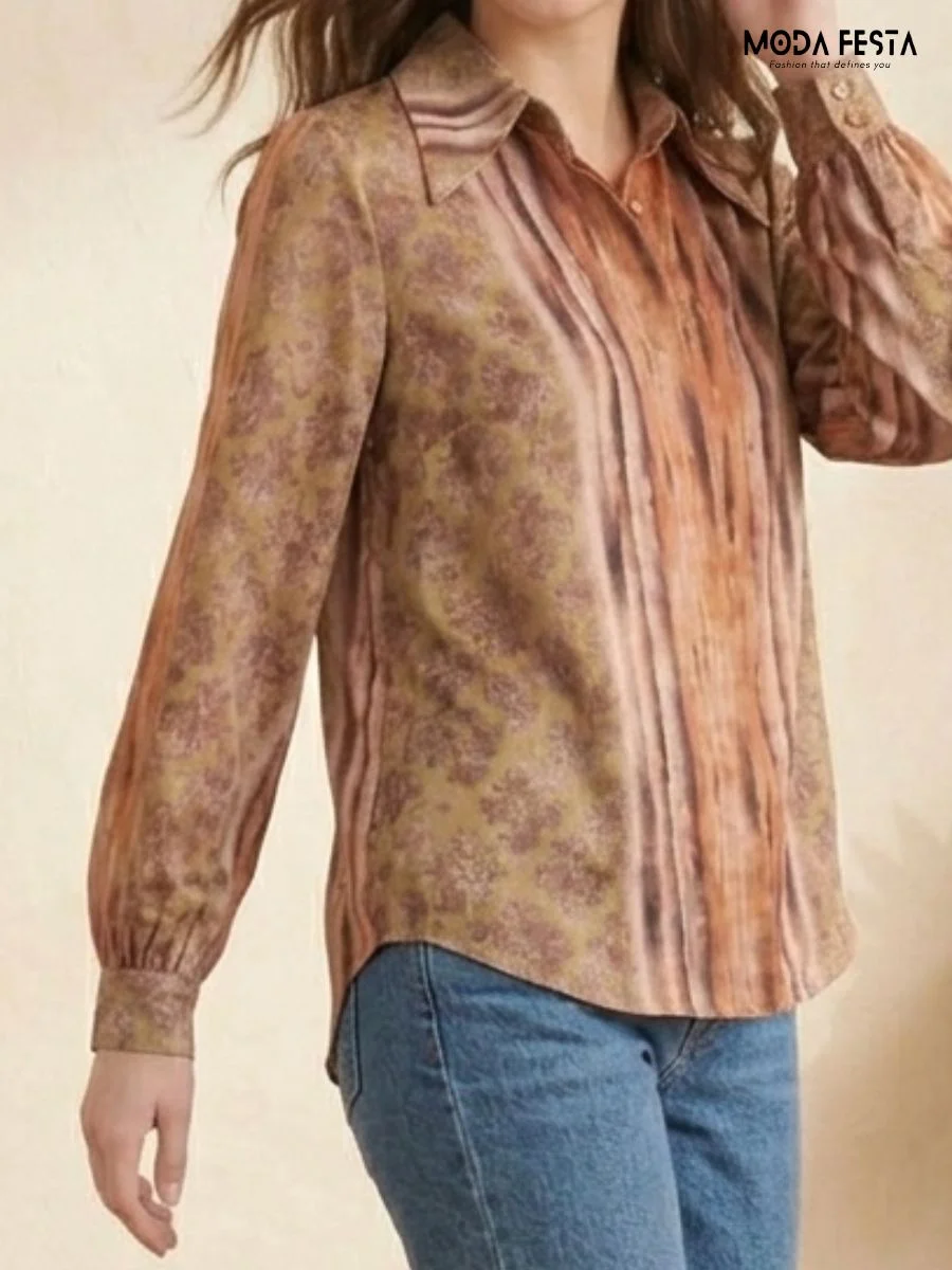 ModaFesta -combining-vertical-striped-tie-dye-effects-with-a-textured-pattern