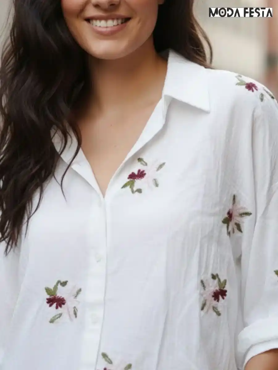 ModaFesta -elegant-wildflower-linen-shirt