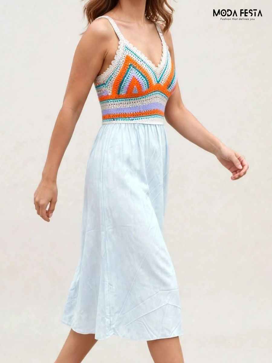 ModaFesta -summer-a-line-midi-dress