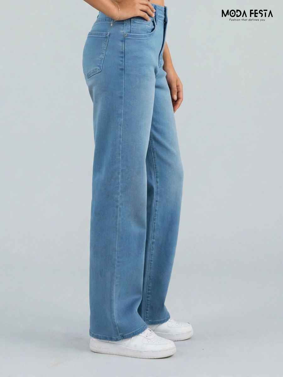 ModaFesta -light-blue-high-rise-straight-fit-jeans