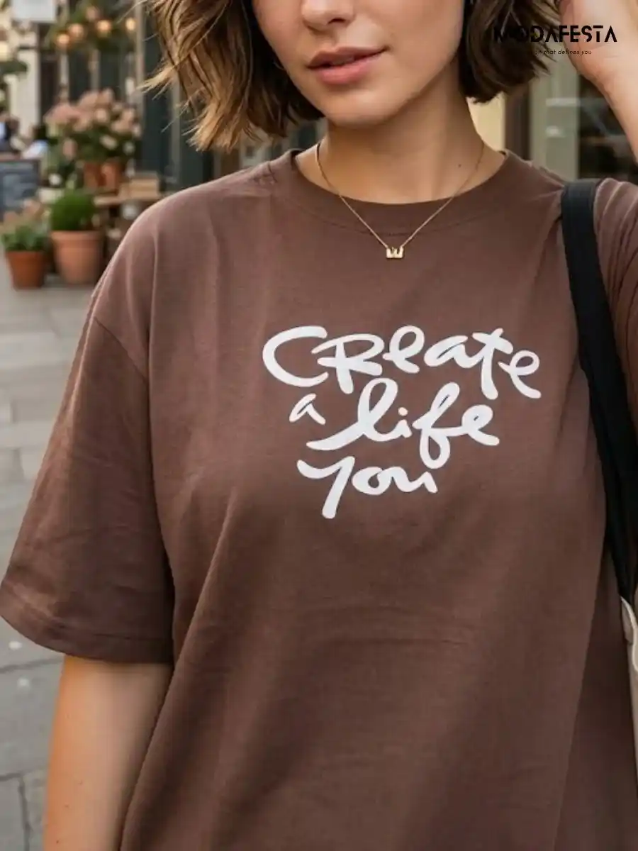ModaFesta -elegant-classy-oversized-t-shirt-1-brown
