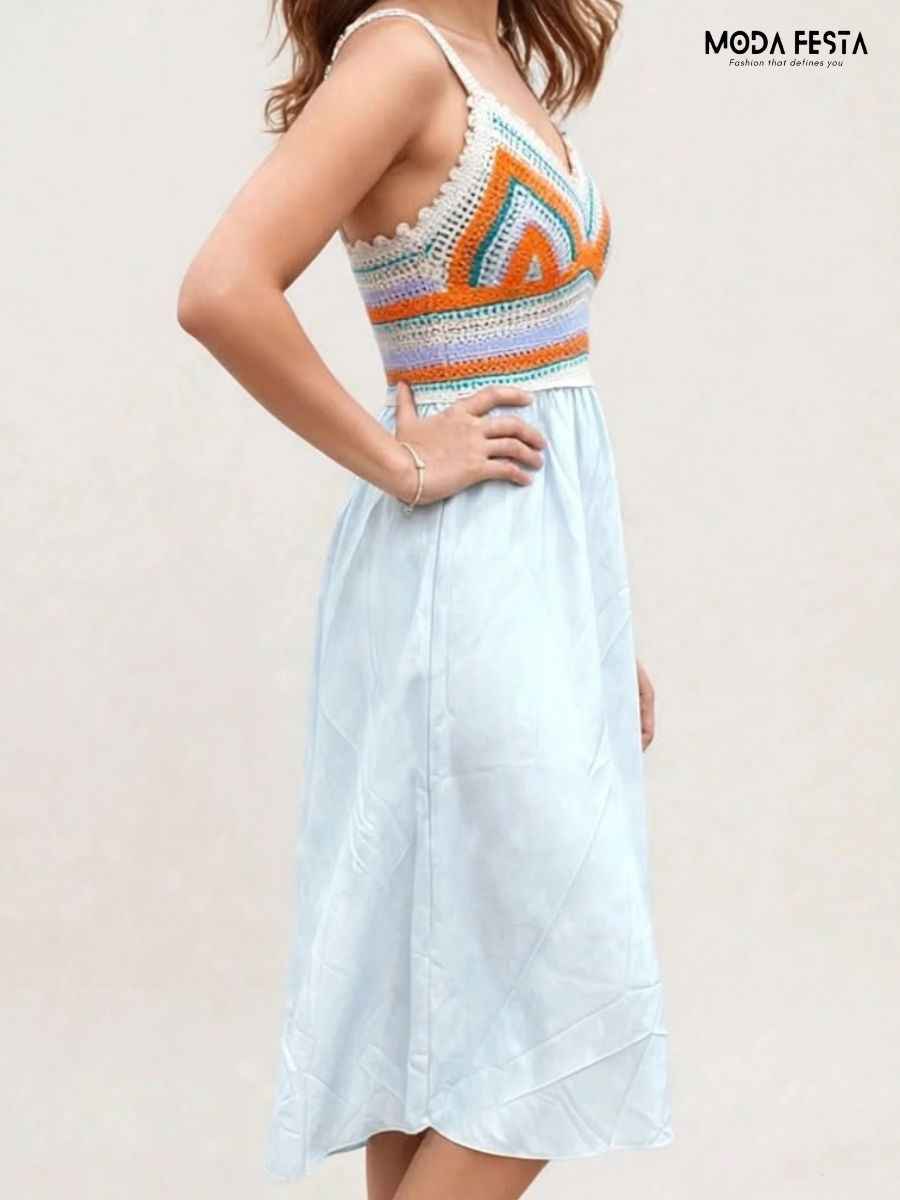 ModaFesta -summer-a-line-midi-dress