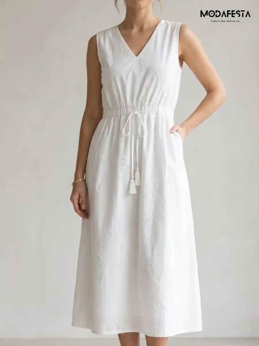 ModaFesta -elegant-floral-v-neck-cotton-dress-22-white