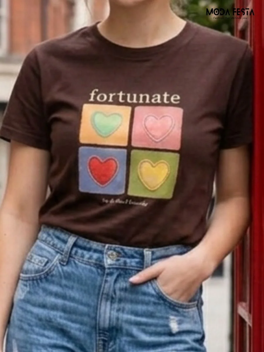 Fortunate Hearts Graphic Tee