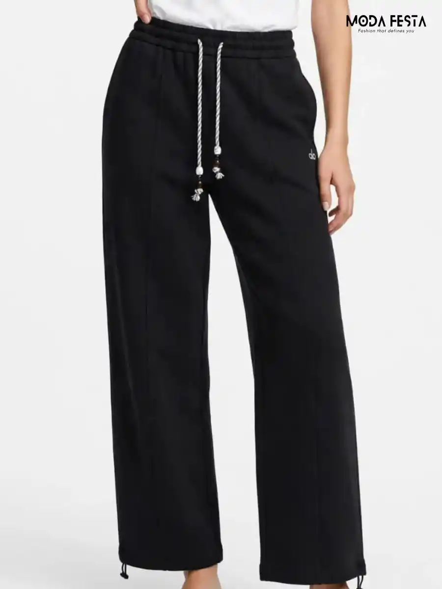 Black Drawstring Joggers