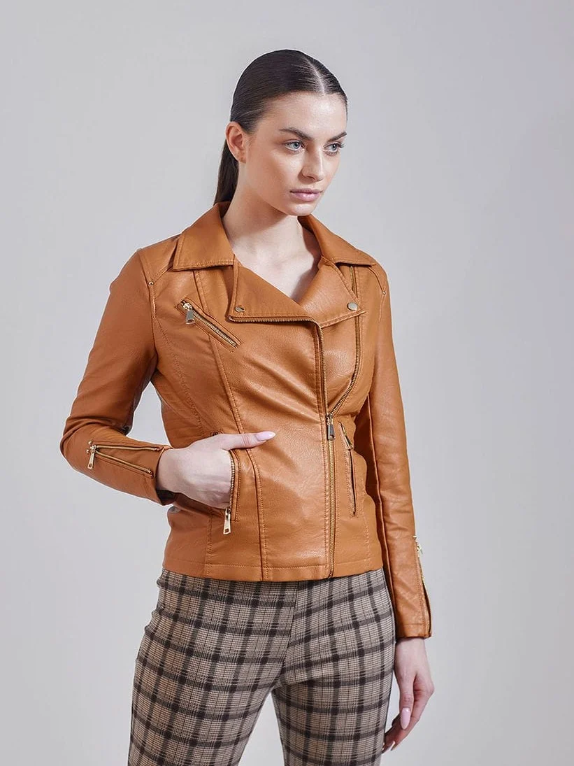 Brown Leather Jacket
