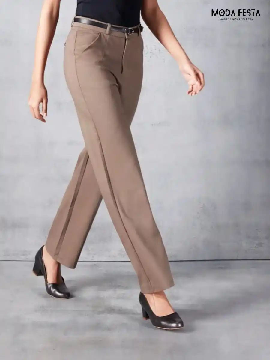 ModaFesta -tailored-high-waist-straight-leg-trousers
