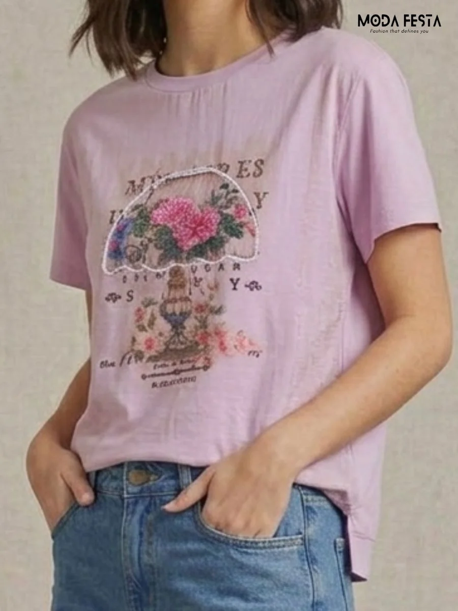ModaFesta -floral-embroidered-t-shirt