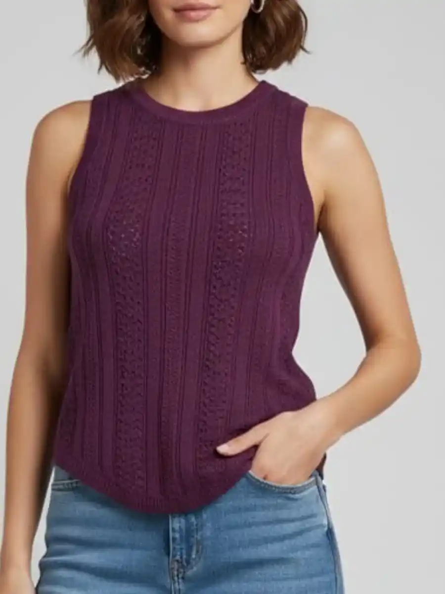 Trendy Stripe Knitted Top