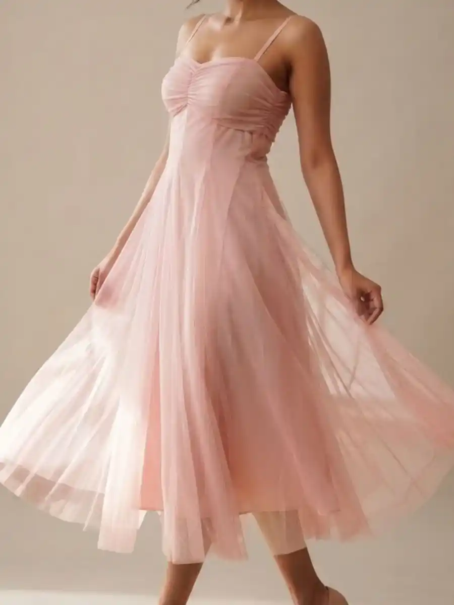 ModaFesta -blushing-elegance-sweetheart-ruched-tulle-midi-dress