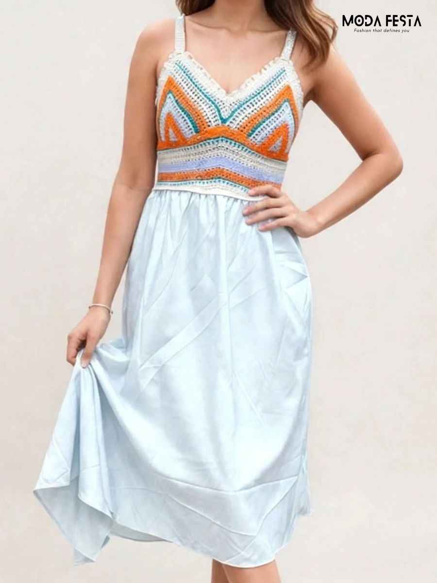 ModaFesta -summer-a-line-midi-dress