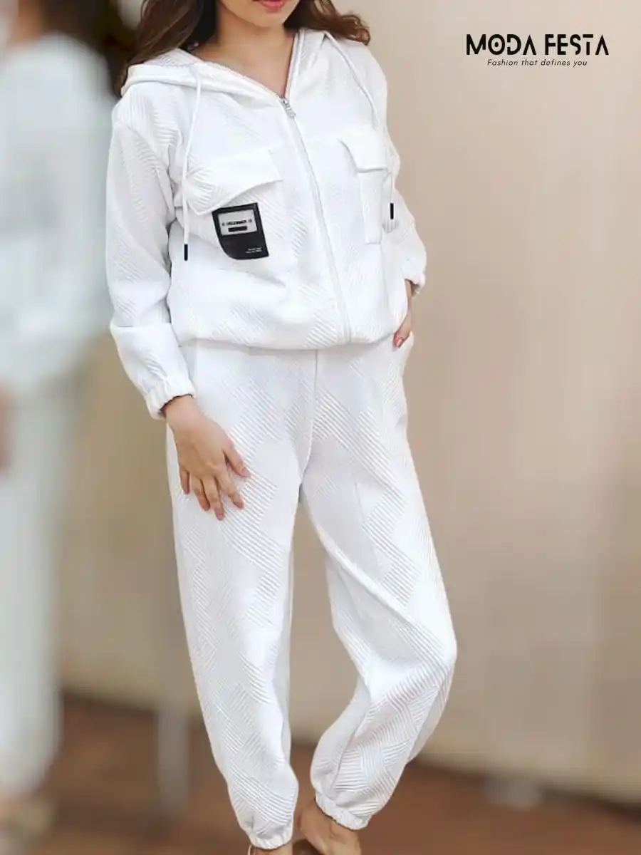 White Airport Coord Set