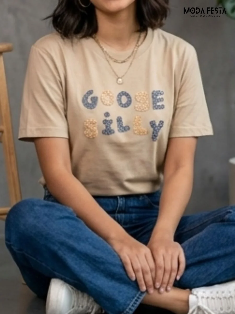 ModaFesta -goose-silly-graphic-tee