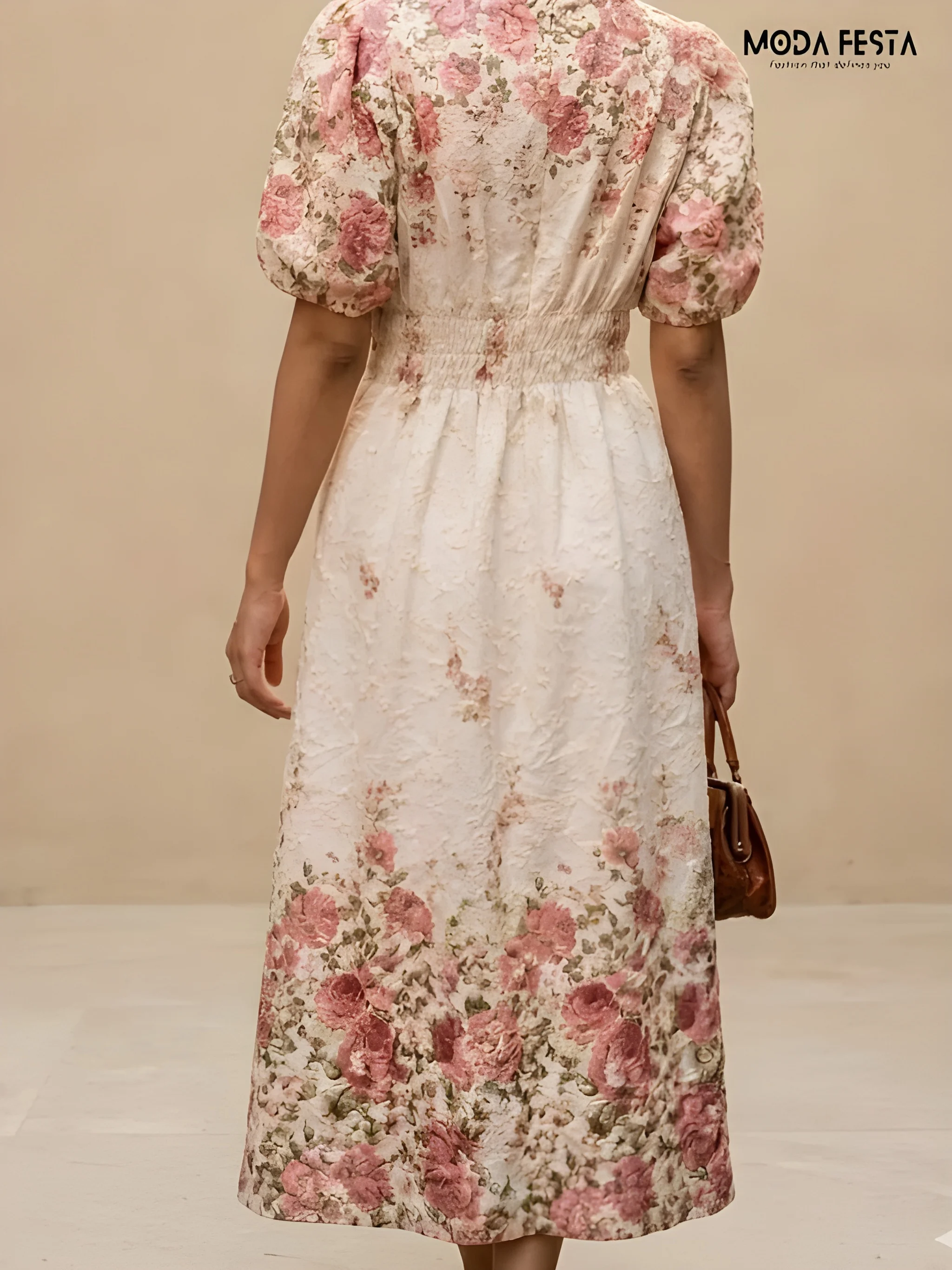 ModaFesta -chikan-printed-dress