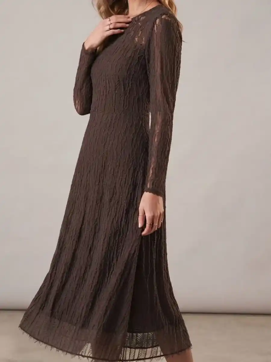 ModaFesta -full-sleeve-a-line-midi-dress