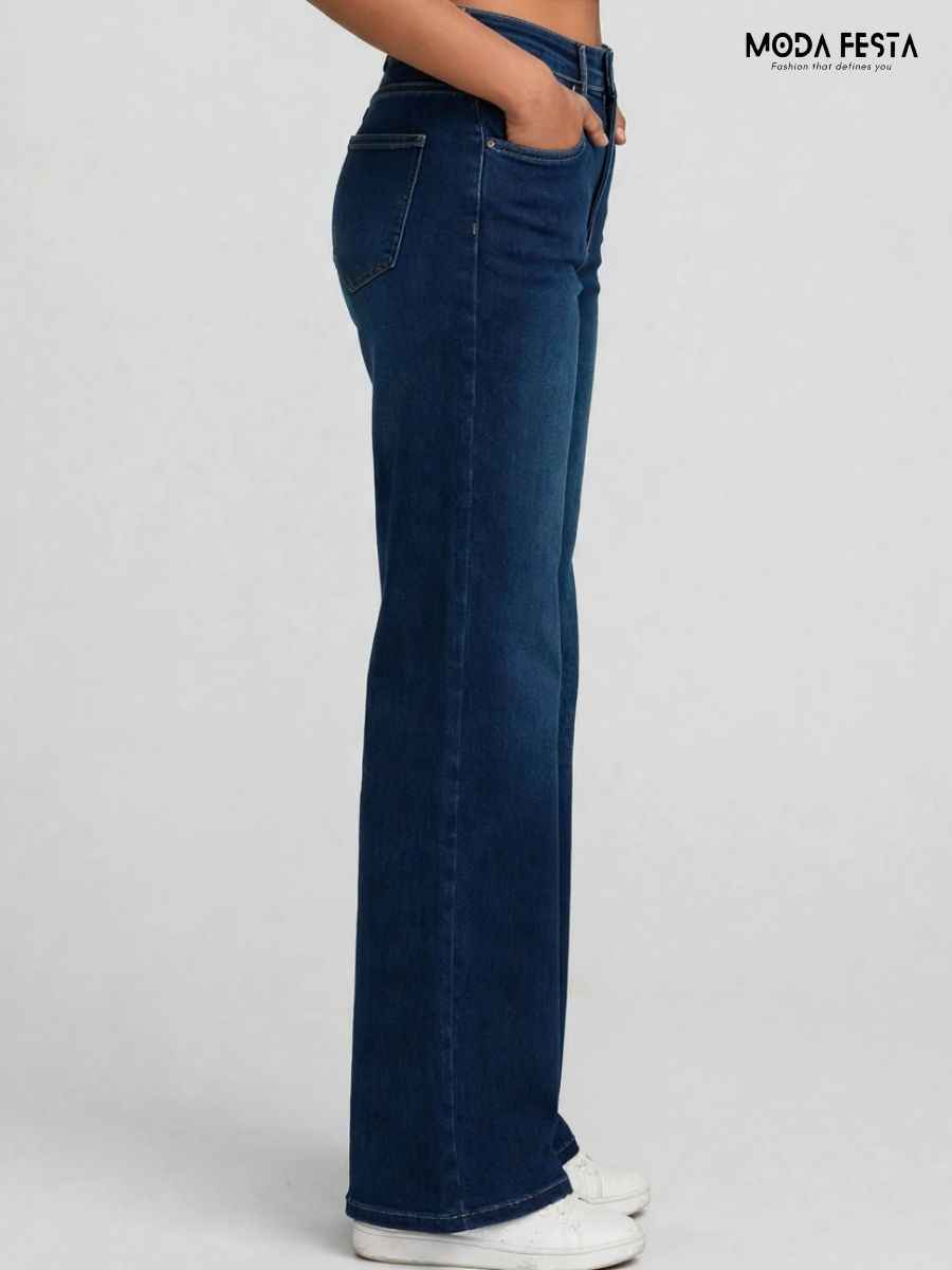 ModaFesta -dark-blue-high-rise-wide-leg-jeans