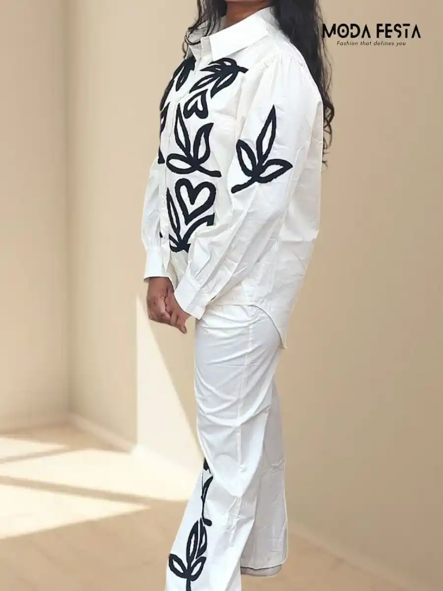 ModaFesta -elegant-floral-embroidered-coord-set-cream