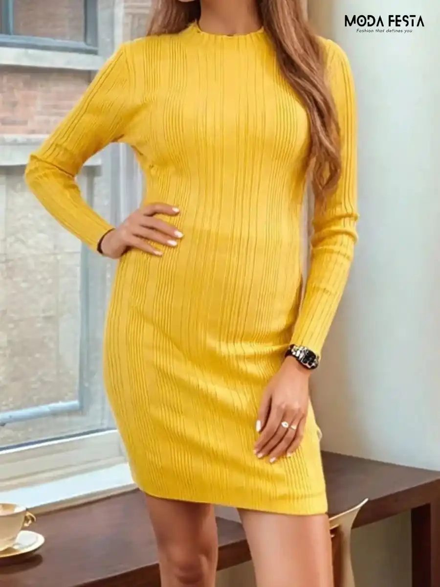 Knitted Bodycon Dress