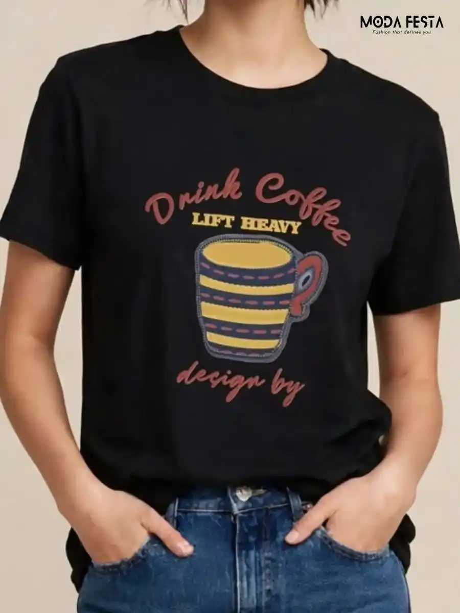 ModaFesta -black-graphic-printed-t-shirt