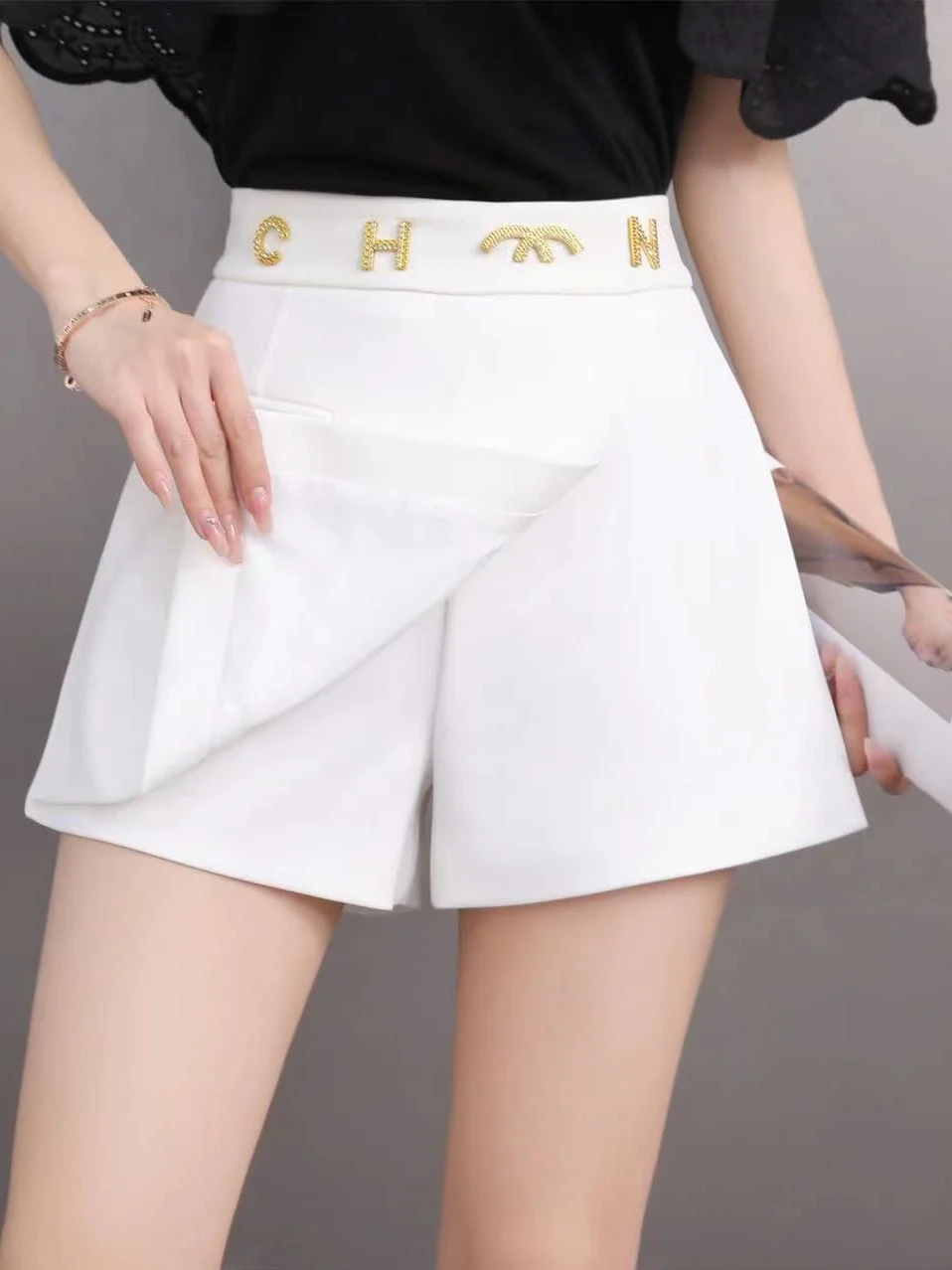 White Plain Skirt