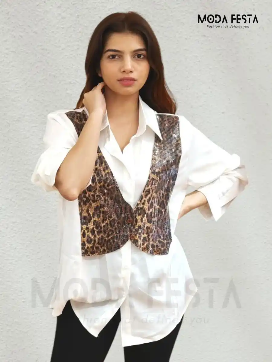 ModaFesta -shirt-with-vest-white-for-women