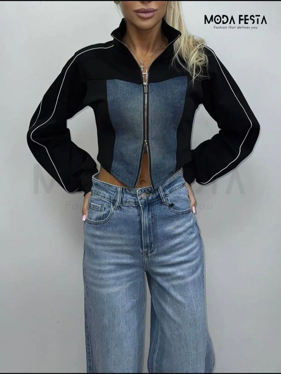 ModaFesta -denim-jacket-blue-black