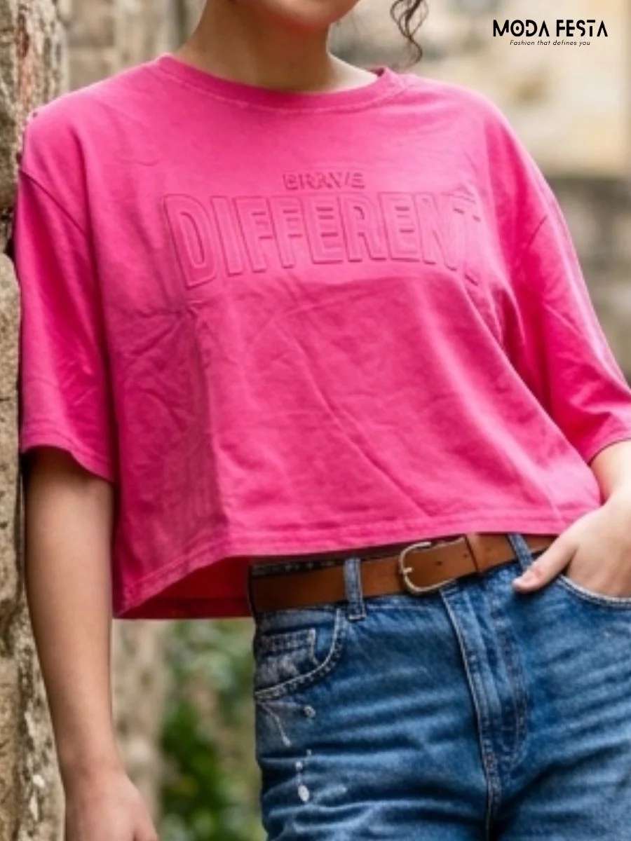 Brave Different Crop Top
