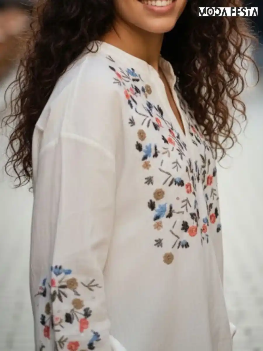 ModaFesta -elegant-embroidered-linen-shirt-cream