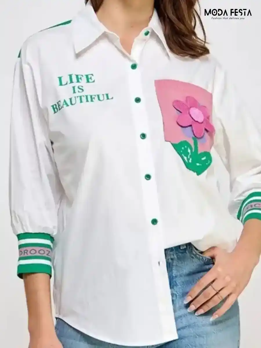 Exquisite White Shirt