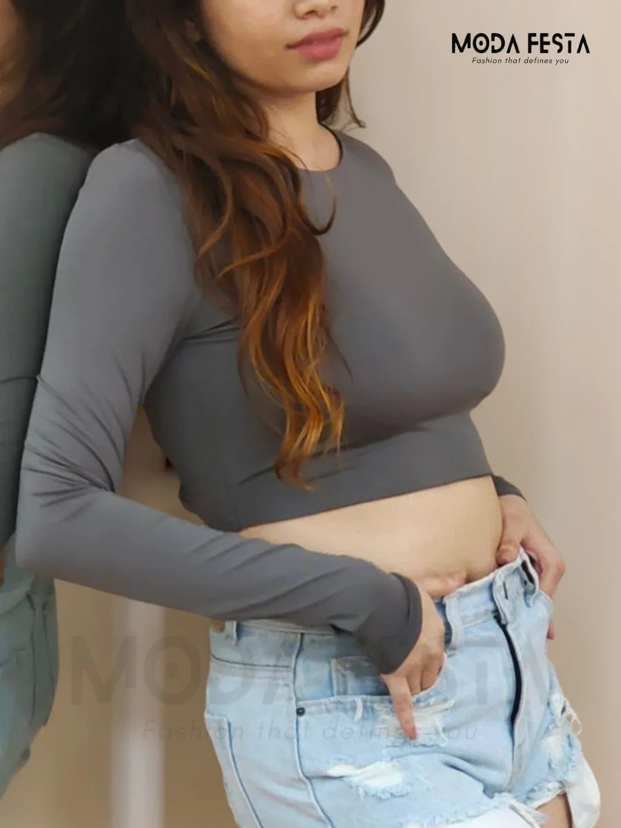 ModaFesta -luxury-backless-crop-top-grey