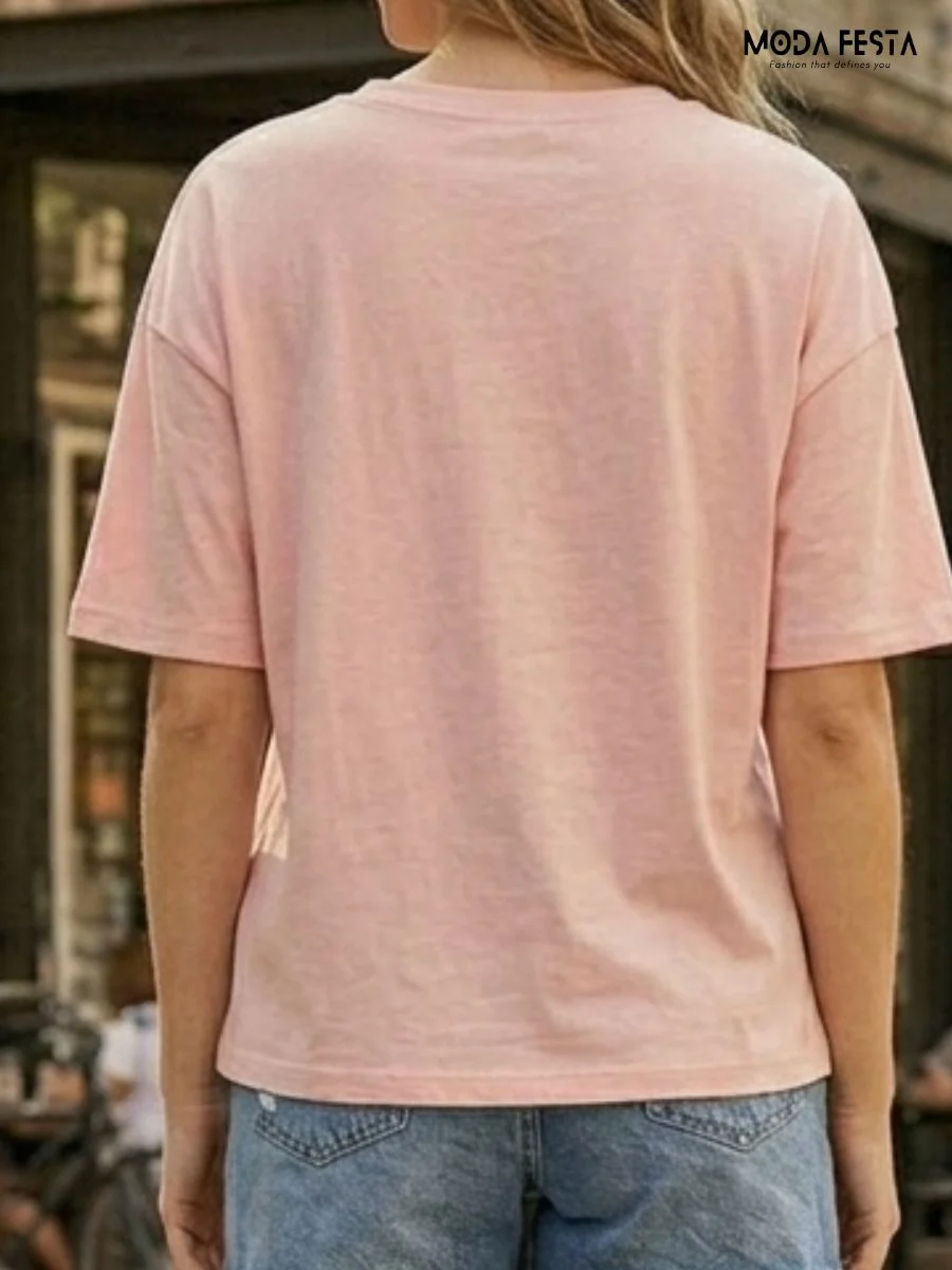 ModaFesta -pink-Bugs-bunny-tee