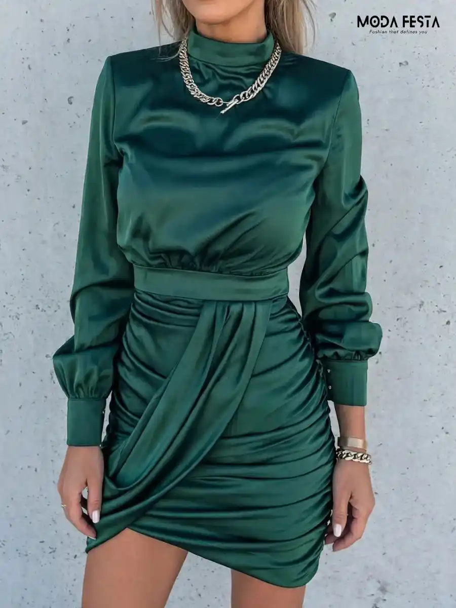 Ruched One Piece Dress