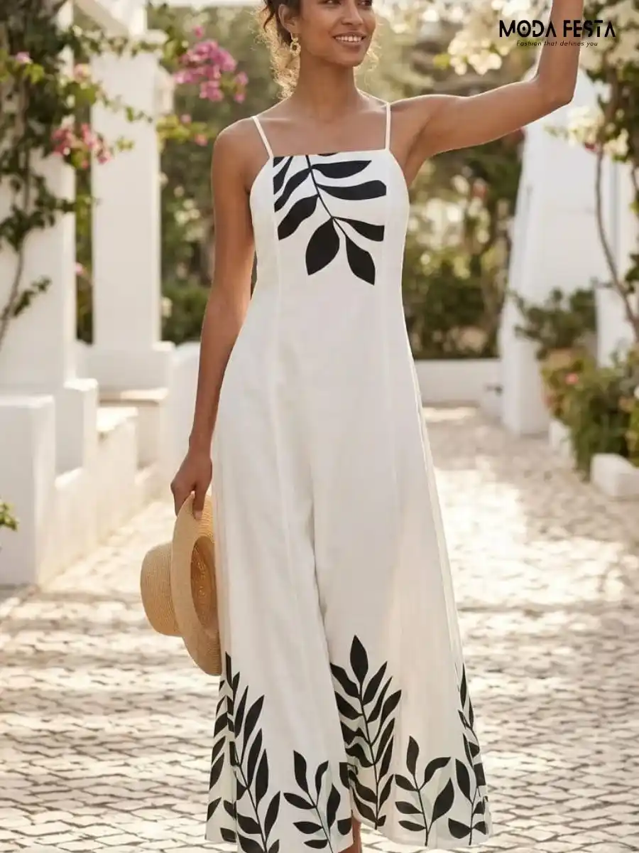 ModaFesta -ivory-leaf-whisper-maxi-dress