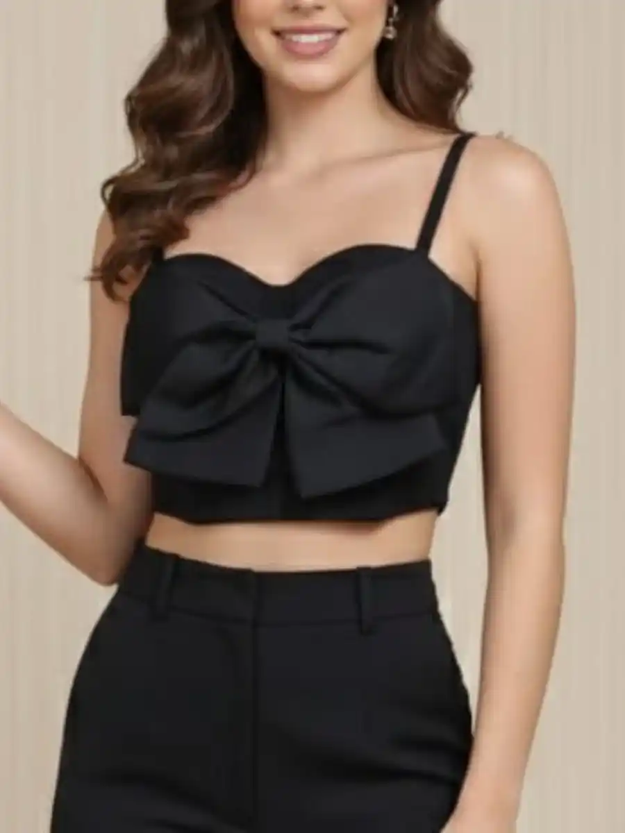Stylish Crop Bustier Top