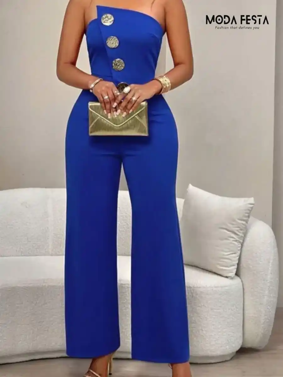 ModaFesta -asymmetric-tube-jumpsuit-blue