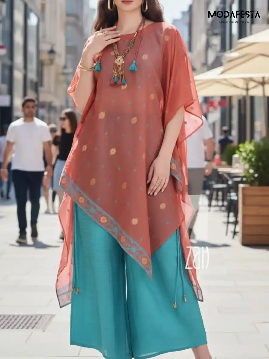 Kaftan styled Kurt pants with Accessories
